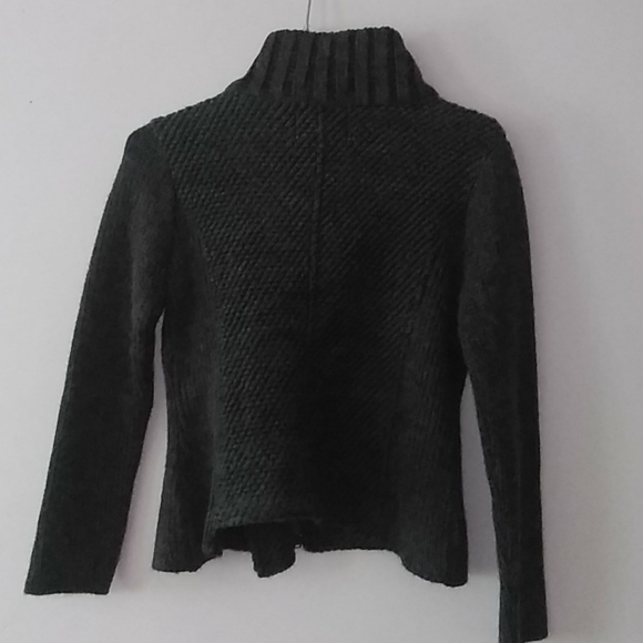 AMS PURE Collection Size 4 Open Front Sweater - Picture 2 of 4